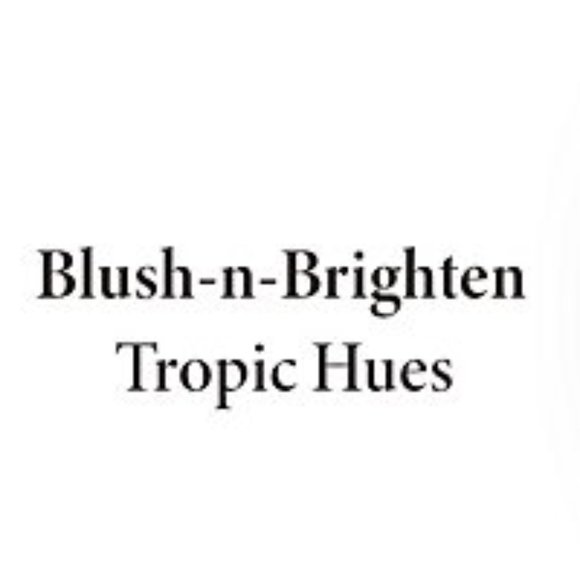 Laura Geller Blush-N-Brighten in TROPIC HUES, swirls of coral, pink, and bronze - Picture 6 of 10